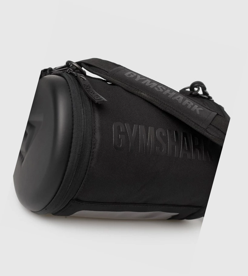 Bolsos & Mochilas Gymshark Lifting Club Barrel Mujer Negros | 9365-KEDZA